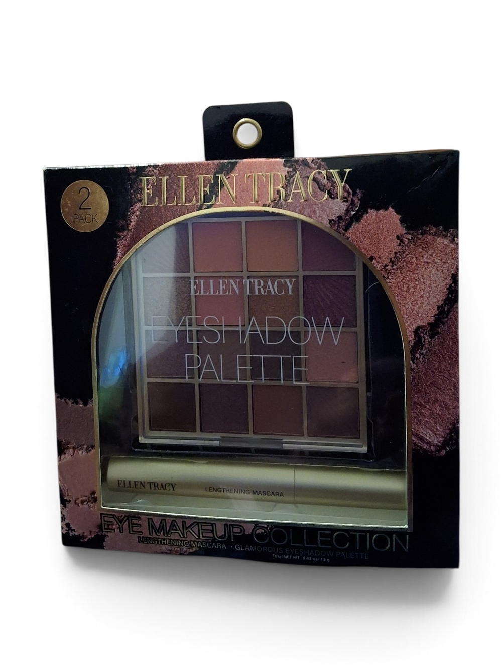 Ellen Tracy Rose & Taupe Eyeshadow Palette Duo